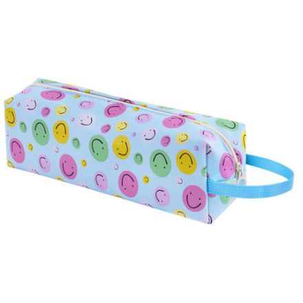 Пенал мягкий ПИФАГОР, 1 отделение, с ручкой, ПВХ, ассорти "Patterns", 21х9х6 см, 273827