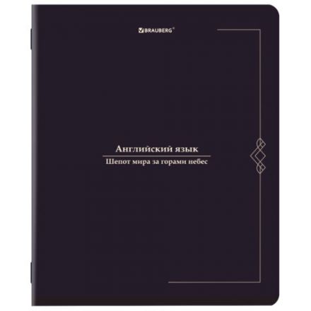 Тетради предметные, КОМПЛЕКТ 12 ПРЕДМЕТОВ, 48 л., SoftTouch, BRAUBERG "VINTAGE", 405183