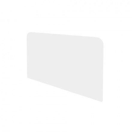 Slim Экран боковой (для столов с глубиной столешницы 720мм) С.ЭКР.Б-72 Белый 720*435*18