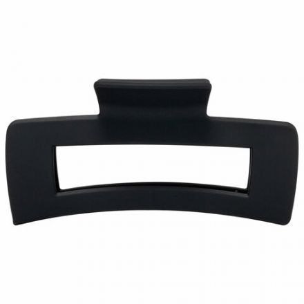 Краб для волос 10,5 см, soft-touch, чёрный, MONTE VITA (МОНТЕ ВИТА), 456999