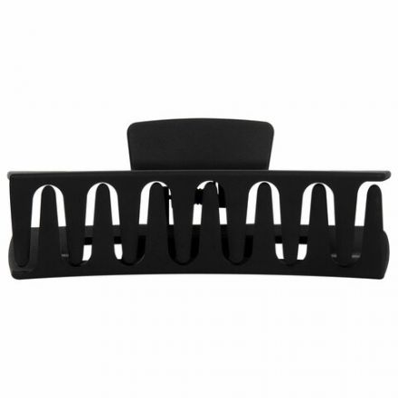 Краб для волос 10,5 см, soft-touch, чёрный, MONTE VITA (МОНТЕ ВИТА), 456999