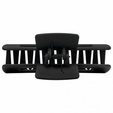 Краб для волос 10,5 см, soft-touch, чёрный, MONTE VITA (МОНТЕ ВИТА), 456999