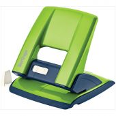 Дырокол Berlingo "Power TX" 30л., металлический, с фиксатором и линейкой, зеленый Дырокол Berlingo "Power TX" 30л., металлический, с фиксатором и линейкой, зеленый