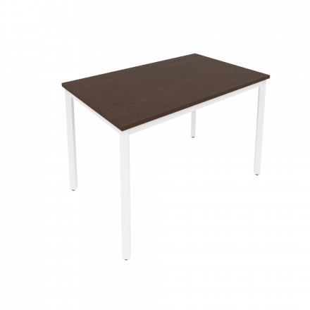 Slim Стол письменный на металлокаркасе С.СП-4 Венге/Белый металл 1180*720*750 Slim Стол письменный на металлокаркасе С.СП-4 Венге/Белый металл 1180*720*750