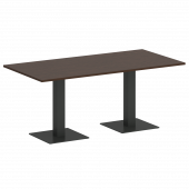 Home Office Стол прямоугольный VR.SP-5-180.2 Венге/Антрацит металл 1800*900*750