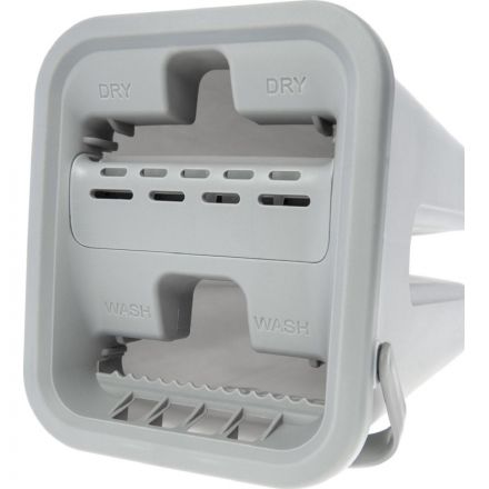 Комплект для уборки швабра плокая с ведром для отжима Compact 2, Home Queen