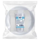 Набор одноразовой посуды на 6 персон, 24 предмета (вилка, нож, стакан, тарелка)