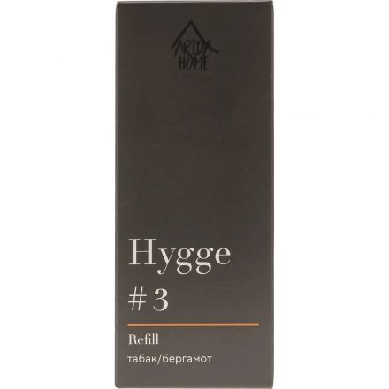 Наполнитель для аромадиффузора Hygge 3 Табак и Бергамот 100 мл, АР 100-323