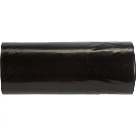 Мешки для мусора ПВД 200л 80мкм 20шт/рул черн 90х130см Luscan