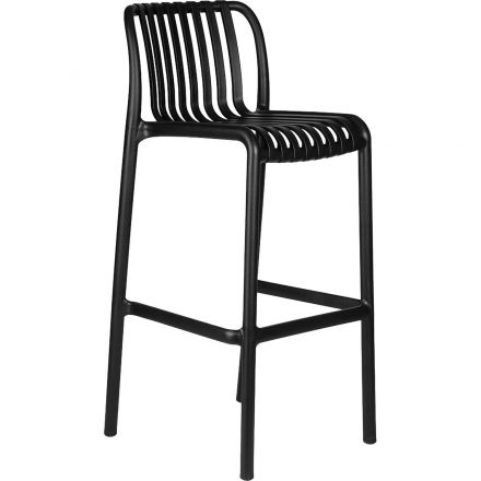 Стул барный LO_DOBRIN CHLOE BAR LMZL-PP777_P-B-03 черный Стул барный LO_DOBRIN CHLOE BAR LMZL-PP777_P-B-03 черный