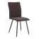 Стул обеденный Bari велюр, коричневый, 6, 46х55х89