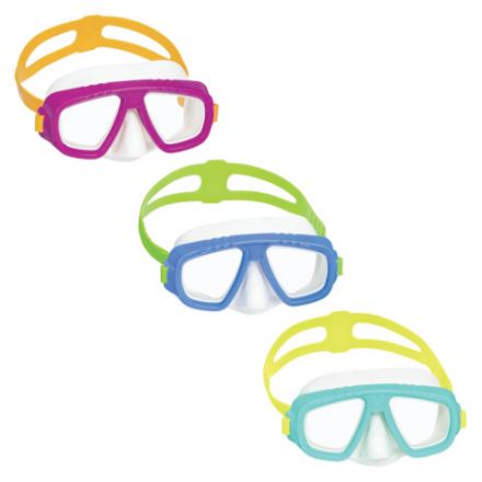 Маска для плавания "Lil' Caymen" от 3 лет, АССОРТИ, BESTWAY, 22011 Маска для плавания "Lil' Caymen" от 3 лет, АССОРТИ, BESTWAY, 22011