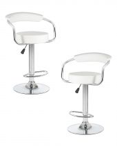 Набор 2 шт Стул барный DOBRIN MARTA, белый
