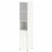 Yalta Шкаф узкий LT.SU-1.4 (L) Снежная патина 400*450*1987