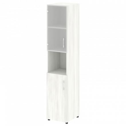 Yalta Шкаф узкий LT.SU-1.4 (L) Снежная патина 400*450*1987