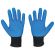 Перчатки нейлоновые SCAFFA "Grip", текстурированное латексное покрытие (облив), размер 8, M (средний), 00-00015294