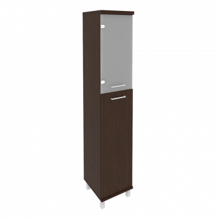 First Шкаф высокий узкий левый KSU-1.7 (L) Венге 401*432*2060