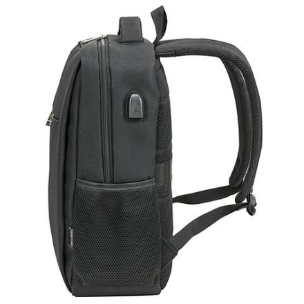 Рюкзак BRAUBERG FUNCTIONAL с отделением для ноутбука, USB-порт, багажная лента, "Firm", 43x30x15 см, 272576