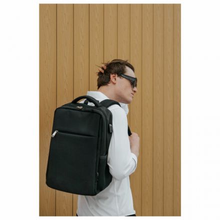 Рюкзак BRAUBERG FUNCTIONAL с отделением для ноутбука, USB-порт, багажная лента, "Firm", 43x30x15 см, 272576