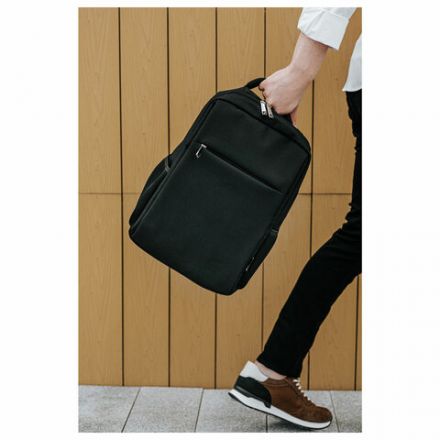 Рюкзак BRAUBERG FUNCTIONAL с отделением для ноутбука, USB-порт, багажная лента, "Firm", 43x30x15 см, 272576