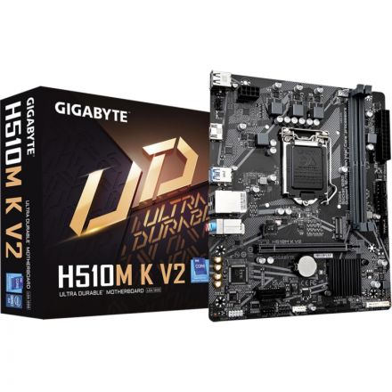 Материнская плата GIGABYTE H510M K V2 2.0, LGA1200, Q470, 2xDDR4, mATX