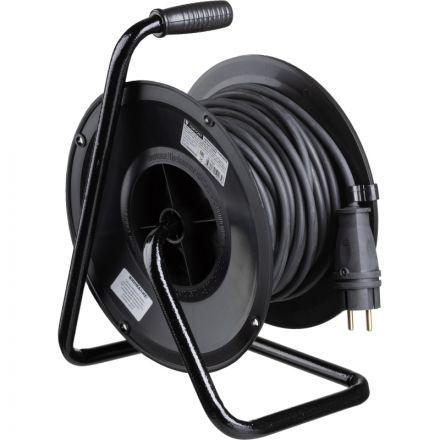 Удлинитель Topfort пласт. КГ 2x2,5 кв.мм 20м 16А 4 гнезда б/з.,с/загл.,IP44