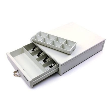 Ящик денежный для кассира "МЕРКУРИЙ 100.2", МАЛЫЙ, (БЕЗ ПОДКЛЮЧЕНИЯ ККМ), 333х407х103 мм, серый, М-100.2 Ящик денежный для кассира "МЕРКУРИЙ 100.2", МАЛЫЙ, (БЕЗ ПОДКЛЮЧЕНИЯ ККМ), 333х407х103 мм, серый, М-100.2