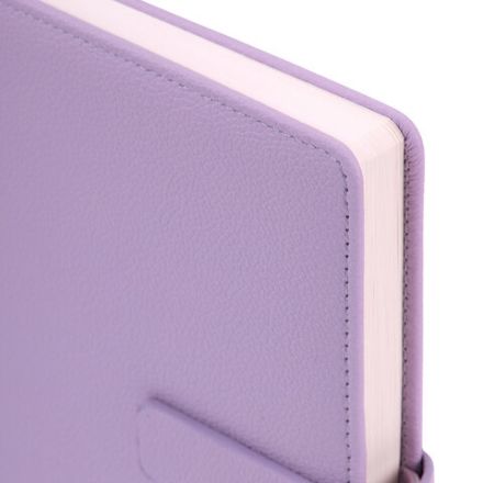 Ежедневник в подарочном наборе 5 в 1, А5, 145x212 мм, BRAUBERG "President", под кожу, 160 листов, сиреневый, 116853