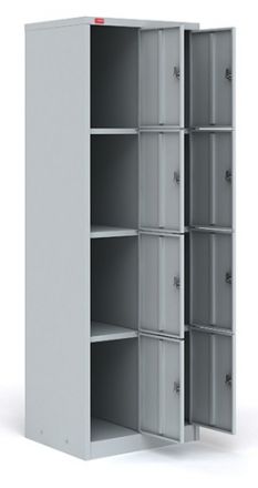 Шкаф для сумок ШРМ-28 на 8 отделений (614х500х1860 мм)
