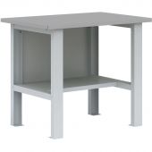Верстак бестумбовый P_ВП-1, серый, 1000х685х860