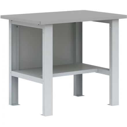 Верстак бестумбовый P_ВП-1, серый, 1000х685х860 Верстак бестумбовый P_ВП-1, серый, 1000х685х860