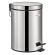 Ведро мусорное с педалью 3 литра "Classic", ЗЕРКАЛЬНОЕ, нержавеющая сталь, со съемным внутренним ведром, LAIMA, 604942