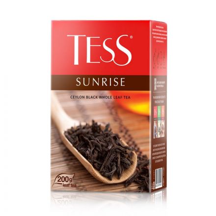 Чай Tess Sunrise листовой черный,200г 1004-12 Чай Tess Sunrise листовой черный,200г 1004-12