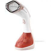 Отпариватель Kitfort КТ-929-1 ручной 2 в 1 бело-коричневый, 240мл.20г/мин