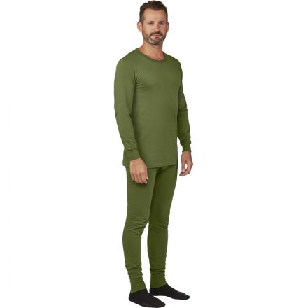 Белье нательное трикотаж зимнее с начесом цв.олива (р.48-50) р.182-188