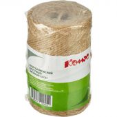 Шнур банковский джутовый полированный 100 м диаметр 1.4 мм 1120 текс (сменный блок)