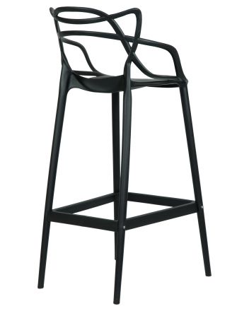 Стул барный DOBRIN MASTERS BAR, чёрный (B-03)