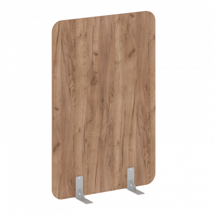 R-line Перегородки на металлических опорах на фетровых подпятниках DP.F-100-150 Дуб табак/Серый металл 1000*18*1500 R-line Перегородки на металлических опорах на фетровых подпятниках DP.F-100-150 Дуб табак/Серый металл 1000*18*1500