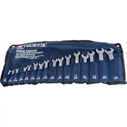 Набор ключей гаечных комбинированных в сумке, 6-24 мм, 16 предметов CWS0016