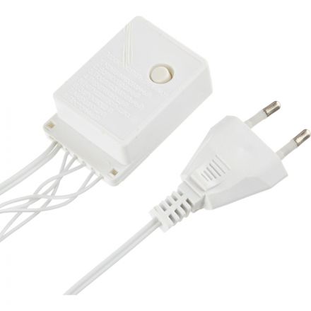 Электрогирлянда сетка 160л.LED бел.пров.бел.бегущ.лампы 1.8x1м Е96508