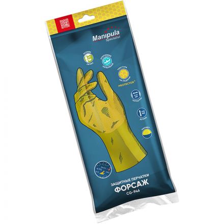 Перчатки защитные латекс Manipula ФОРСАЖ (L-F-14) р.10-10,5 (XL),ПС Перчатки защитные латекс Manipula ФОРСАЖ (L-F-14) р.10-10,5 (XL),ПС