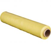 Стрейч-пленка для ручной упаковки вес 2 кг 23 мкм x 190 м x 50 см желтая (престрейч 180%)