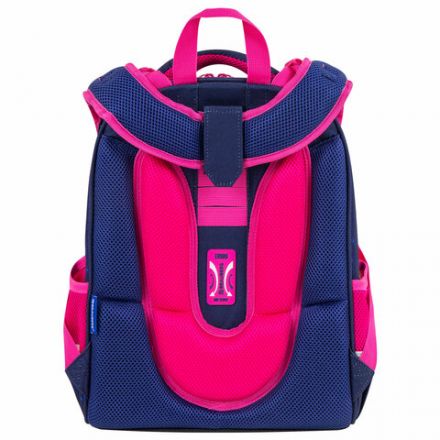 Ранец BRAUBERG PREMIUM, 2 отделения, с брелоком, "Cute fox", LED-ЛАМПОЧКИ, 38х29х16 см, 272019