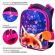 Ранец BRAUBERG PREMIUM, 2 отделения, с брелоком, "Cute fox", LED-ЛАМПОЧКИ, 38х29х16 см, 272019