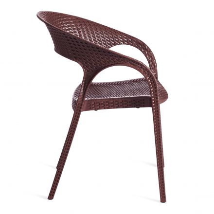 Кресло TINTO (mod. PC59) пластик,  60 х 63 х 83 см, Brown (коричневый) 14