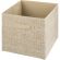 Короб для хранения одежды 30х30х30см с ручк,складн,полипр,беж,HHSS-3010-01