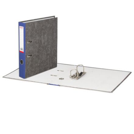 Папка-регистратор ОФИСМАГ, фактура стандарт, с мраморным покрытием, 50 мм, синий корешок, 225586 Папка-регистратор ОФИСМАГ, фактура стандарт, с мраморным покрытием, 50 мм, синий корешок, 225586