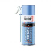 Пена монтажная бытовая Kudo Home 15+, всесезонная, 520 мл 204089