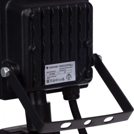 Прожектор светодиодный TOPFORT LED FL MS 20W 6500K 1700Л c датчик. движения