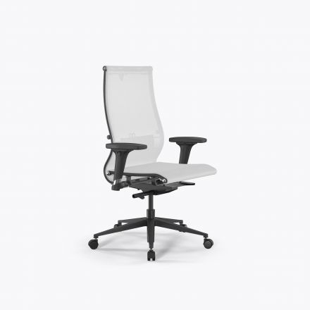 Кресло SynchroSit 10 B2-107D - T /Km00/Nb00/D02P(M23.B11.G19.W02) Белый